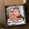 Personalized Wood Ornament – Christmas, Funny Gift For Couple – Too Hot To Behave
