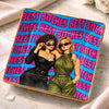 Personalized Photo Jewelry Dish - Birthday Gift For Sister, Bestie, Best Friend - Slay All Day Bestie