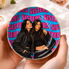 Personalized Photo Jewelry Dish - Birthday Gift For Sister, Bestie, Best Friend - Slay All Day Bestie