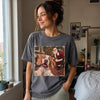 Personalized Photo Comfort T-Shirt - Christmas Gift For Pet Lovers - Gonna Catch Santa