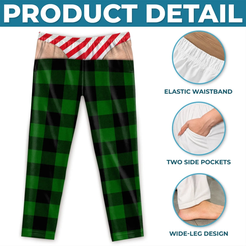 Personalized Pajama Pants - Christmas, Funny Gift For Men, Husband, Dad - Sorry This One’s Taken