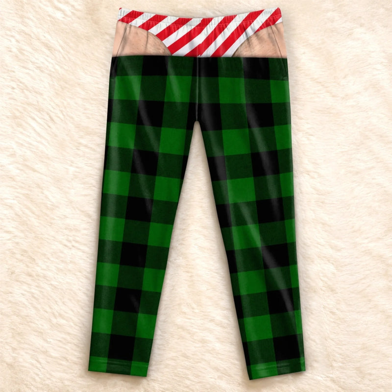 Personalized Pajama Pants - Christmas, Funny Gift For Men, Husband, Dad - Sorry This One’s Taken
