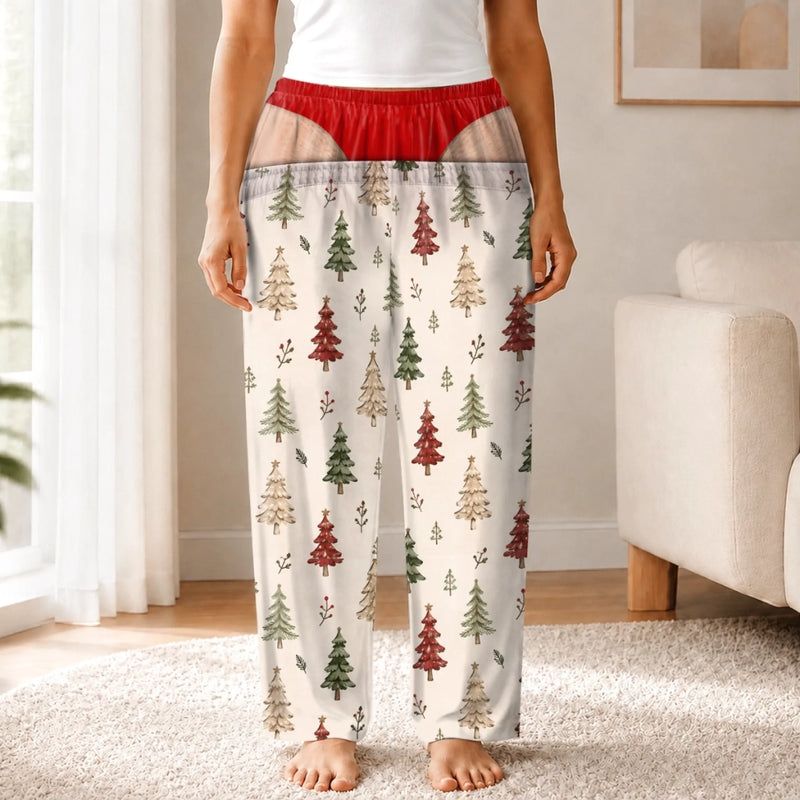 Personalized Pajama Pants - Christmas, Funny Gift For Men, Husband, Dad - Sorry This One’s Taken