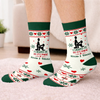 Personalized Crew Socks – Anniversary, Funny Gift For Couple – Naughty Together