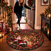 Personalized Quilted Round Mat - Christmas Gift For Family - Holiday Magic Awaits