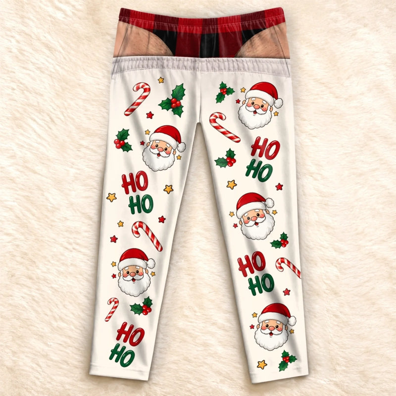 Personalized Pajama Pants - Christmas, Funny Gift For Men, Husband, Dad - Tis The Season To Chill