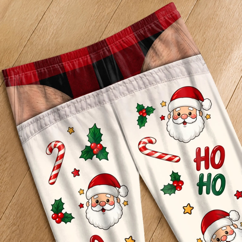 Personalized Pajama Pants - Christmas, Funny Gift For Men, Husband, Dad - Tis The Season To Chill