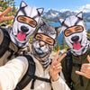 Personalized Funny Pet Face UV Protection Balaclava - Gift For Pet Lovers - Adventure Mode, Pet Edition