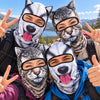 Personalized Funny Pet Face UV Protection Balaclava - Gift For Pet Lovers - Adventure Mode, Pet Edition