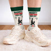 Personalized Crew Socks – Anniversary, Funny Gift For Couple – Still Hot Still Me