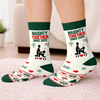 Personalized Crew Socks – Anniversary, Funny Gift For Couple – Still Hot Still Me