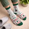 Personalized Crew Socks – Anniversary, Funny Gift For Couple – All I Want For Christmas