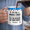 Personalized 3D Inflated Effect Printed Mug – Gift for Family, Brothers & Sisters – Better Together Always