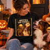 Personalized Photo Comfort T-Shirt - Halloween Gift For Pet Lovers - Besties For Eternity