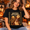 Personalized Photo Comfort T-Shirt - Halloween Gift For Pet Lovers - Besties For Eternity