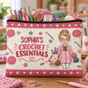 Personalized Cosmetic, Storage Bag – Gift For Crocheters, Craft Lovers - All My Crochet Things