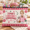 Personalized Cosmetic, Storage Bag – Gift For Crocheters, Craft Lovers - All My Crochet Things
