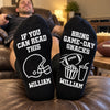 Personalized Crew Socks - Gift For Football Lovers, Sport Lovers - Game Day Energy