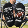 Personalized Crew Socks - Gift For Football Lovers, Sport Lovers - Born For Game Day