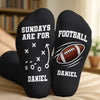 Personalized Crew Socks - Gift For Football Lovers, Sport Lovers - Born For Game Day