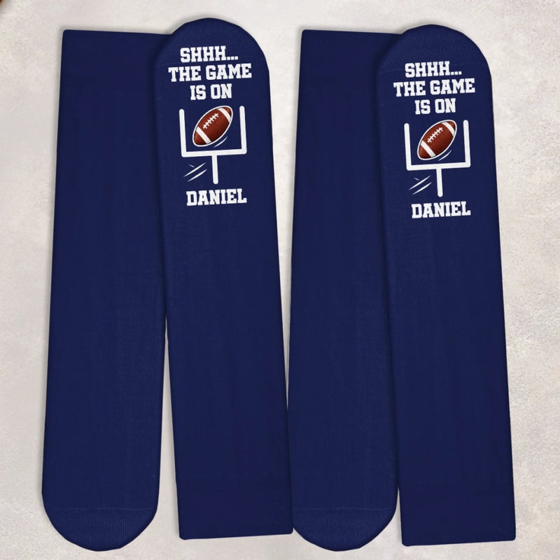 Personalized Crew Socks - Gift For Football Lovers, Sport Lovers - Always In The Game