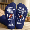 Personalized Crew Socks - Gift For Football Lovers, Sport Lovers - Always In The Game
