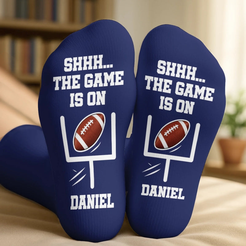 Personalized Crew Socks - Gift For Football Lovers, Sport Lovers - Always In The Game
