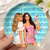 Personalized Photo Jewelry Dish - Birthday Gift For Sister, Bestie, Best Friend - We Make Slay Look Easy