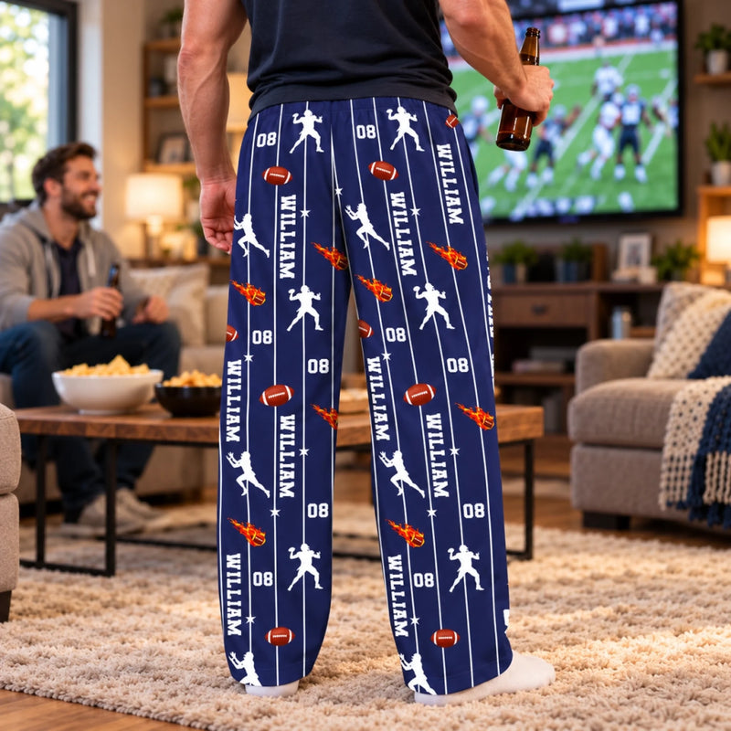 Personalized Pajama Pants - Birthday Gift For Sport Lovers - Game Day Is My Day
