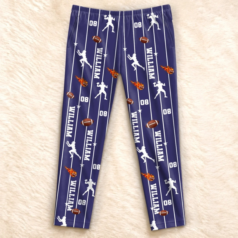 Personalized Pajama Pants - Birthday Gift For Sport Lovers - Game Day Is My Day