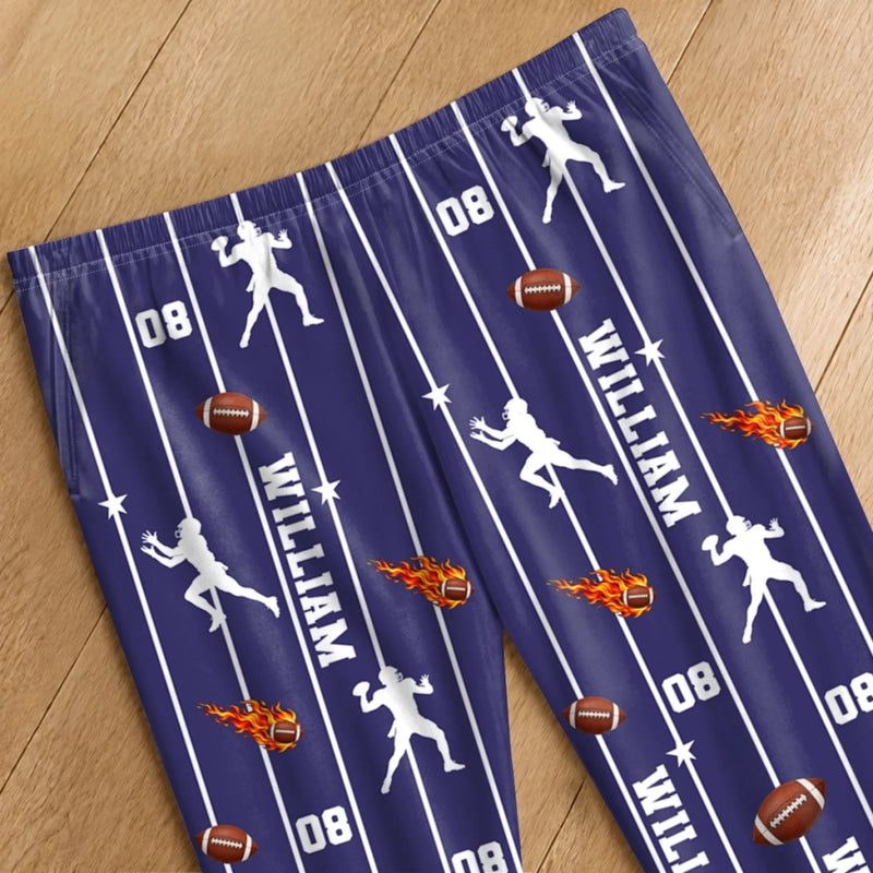 Personalized Pajama Pants - Birthday Gift For Sport Lovers - Game Day Is My Day