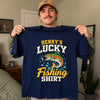 Personalized Unisex T-shirt, Sweatshirt, Hoodie –  Gift For Fishing Lovers – Lucky Shirt, Lucky Catch