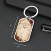 Personalized Photo Keychain - Sympathy Gift For Family - Some Memories Never Let Go