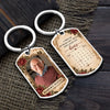 Personalized Photo Keychain - Sympathy Gift For Family - Some Memories Never Let Go