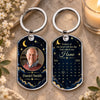 Personalized Photo Keychain - Sympathy Gift For Family - Love Remains After Goodbye