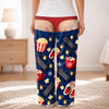 Personalized Pajama Pants - Christmas, Funny Gift For Men, Husband, Dad - Santa’s Off Duty Tonight