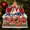Personalized Photo Acrylic Ornament - Christmas Gift For Family - Our Journey Our Memories