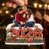 Personalized Photo Acrylic Ornament - Christmas Gift For Family - Our Journey Our Memories