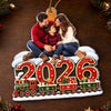 Personalized Photo Acrylic Ornament - Christmas Gift For Family - Our Journey Our Memories