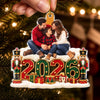 Personalized Photo Acrylic Ornament - Christmas Gift For Family - Nutcracker Nights Feel Magical
