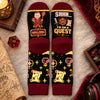 Personalized Crew Socks - Gifts For Game Lovers - I’m On A Quest