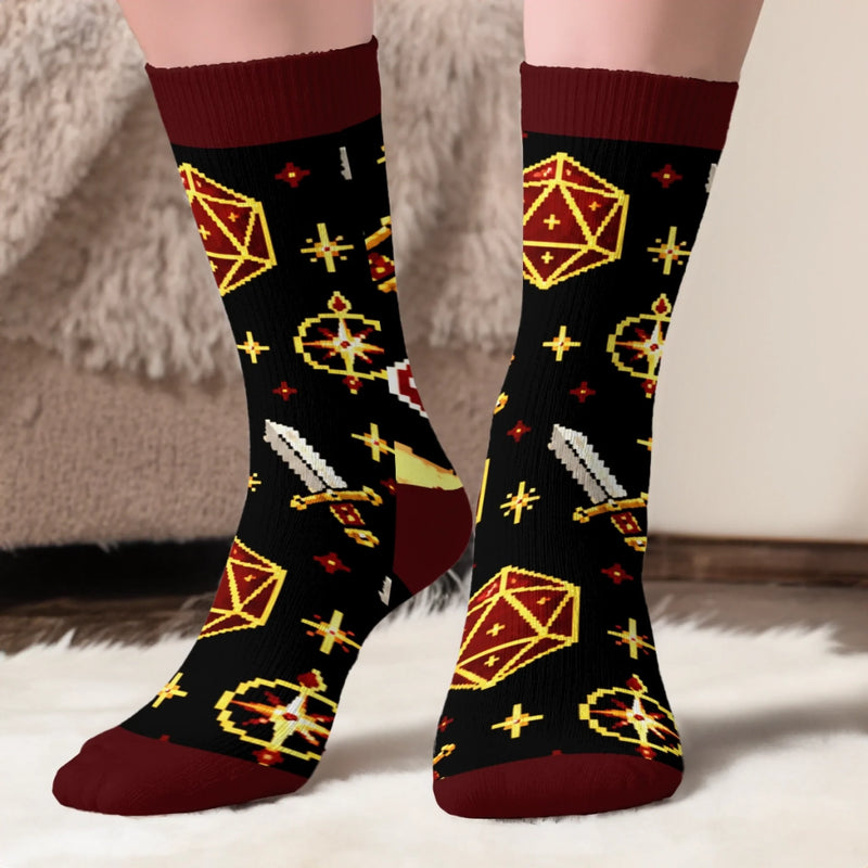 Personalized Crew Socks - Gifts For Game Lovers - I’m On A Quest