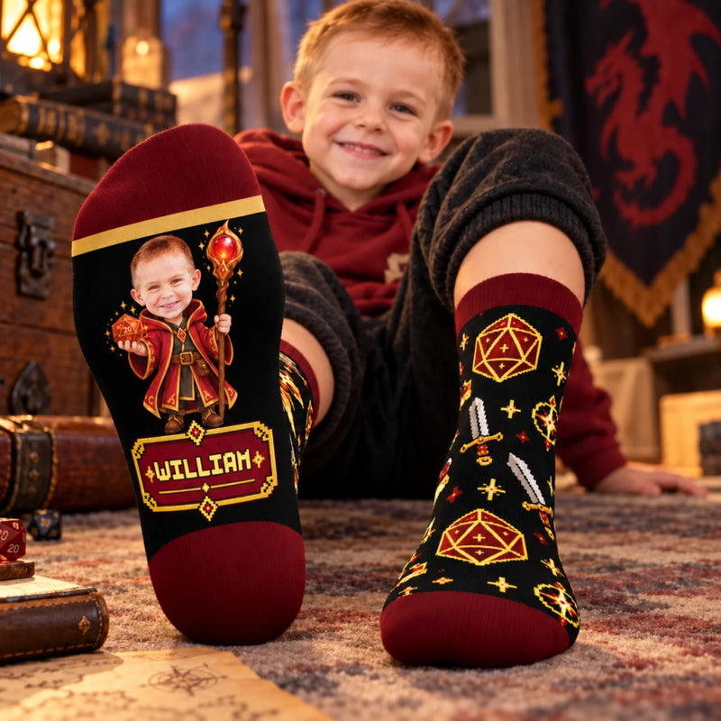 Personalized Crew Socks - Gifts For Game Lovers - I’m On A Quest