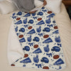 Personalized Blanket - Birthday Gift For Sport Lovers - Ready Set Go