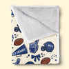 Personalized Blanket - Birthday Gift For Sport Lovers - Ready Set Go