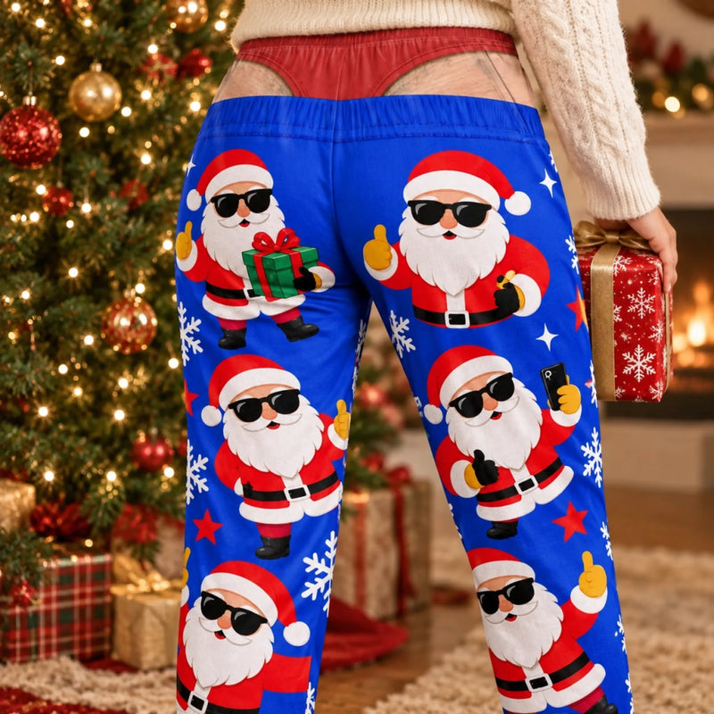 Personalized Pajama Pants - Christmas, Funny Gift For Men, Husband, Dad - Christmas Mode Activated