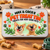 Personalized Metal Tin - Gift For Pet Lovers - Pet Treat Tin