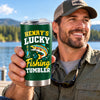 Personalized Tumbler – Gift For Fishing Lovers – Hooked on Good Luck