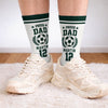 Personalized Crew Socks – Gift For Sport Lovers – Keep Moving