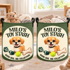 Personalized Photo Laundry Basket - Gift For Pet Lovers - Good Things Come With Paws